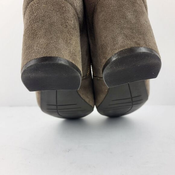 Cole Haan Saylor Grand OS Morel Suede Ankle Boots Size 8.5B - Picture 5 of 12